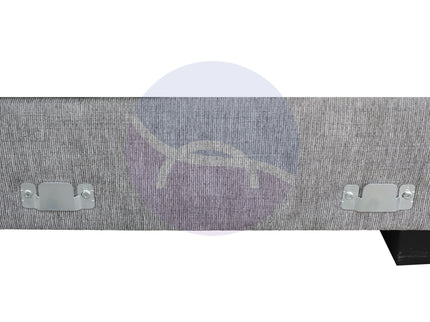 Everest Grey L-Shaped 2-Piece Sectional Sofa