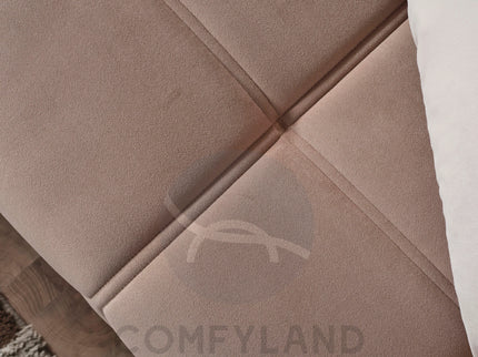 Dezza Sofa Bed in Beige Velvet