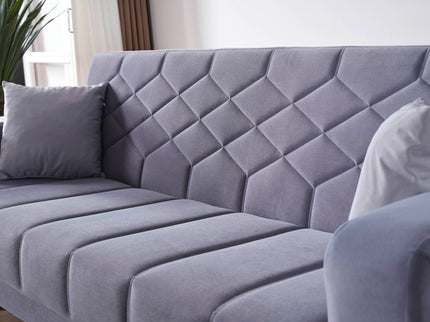 Melisa Grey Sofa Bed