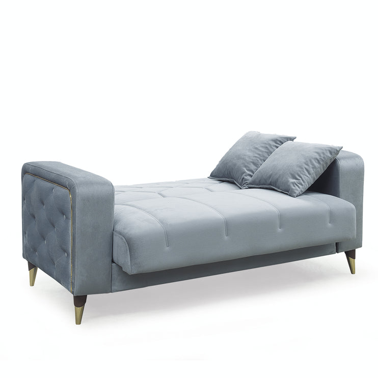 Melisa Sofa Bed (Light Grey)