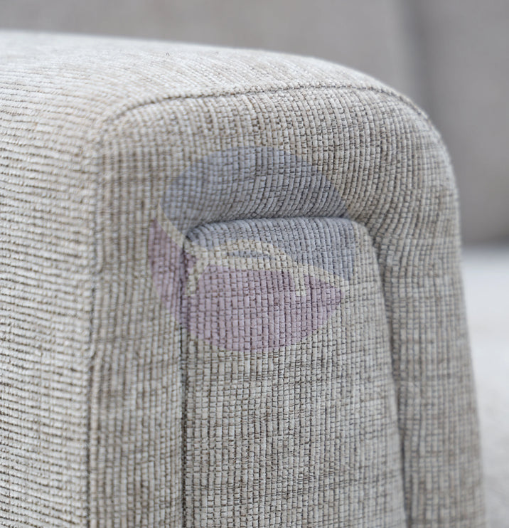 Everest Beige L-Shaped 2-Piece Sectional Sofa