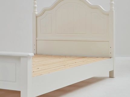 Harlow Solid Wood Platform Double Bed