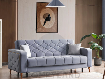 Melisa Grey Sofa Bed