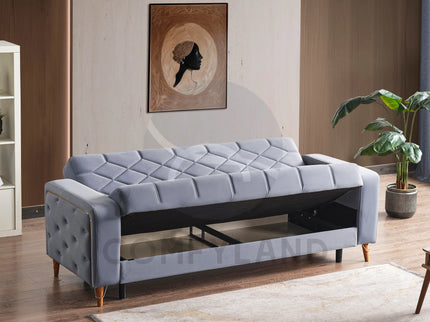 Melisa Grey Sofa Bed