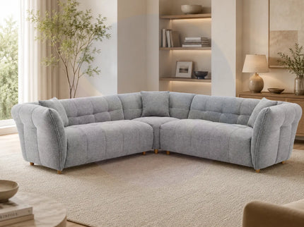 Vienna Grey Corner Sofa