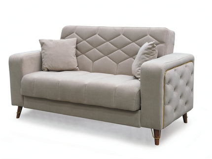 Melisa Beige Sofa Bed