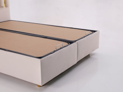 Liner Cream Double Bed