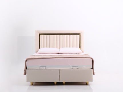 Liner Cream King Bed