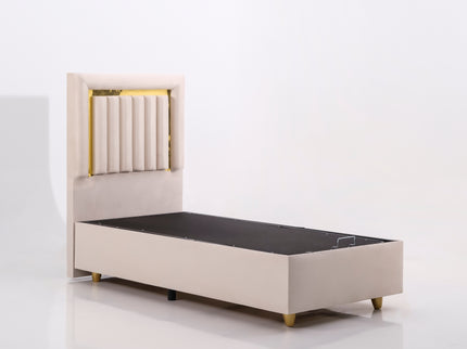 Liner Cream Single Bed