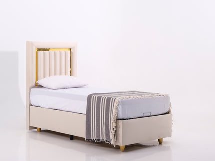 Liner Cream Single Bed