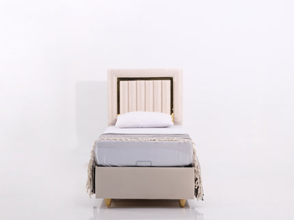 Liner Cream Single Bed