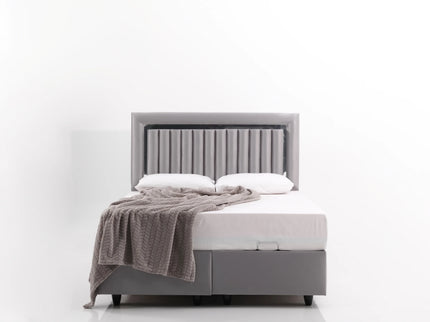 Liner Grey King Bed