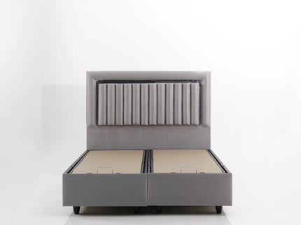 Liner Grey King Bed