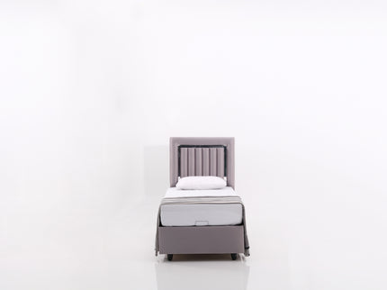 Liner Grey Single Bed