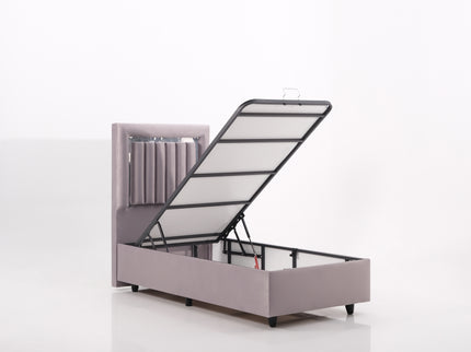 Liner Grey Single Bed