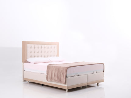 Monday Cream Double Bed