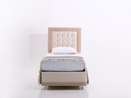 Monday Cream Single Bed