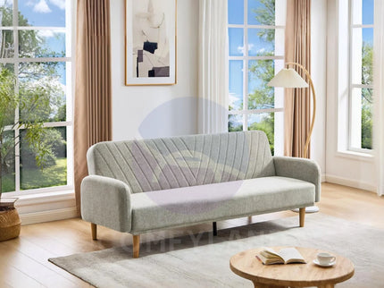 Paradise Beige 3 Seater Sofa Bed