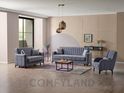 Asel Grey Sofa Bed