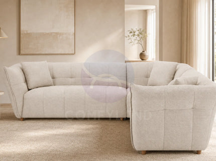 Vienna Beige Corner Sofa