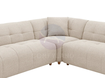 Vienna Beige Corner Sofa