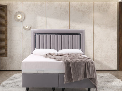 Liner Grey King Bed