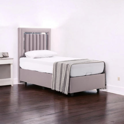 Liner Grey Single Bed