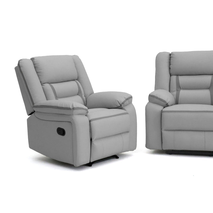 Milano Sofa Bed in Grey Leather